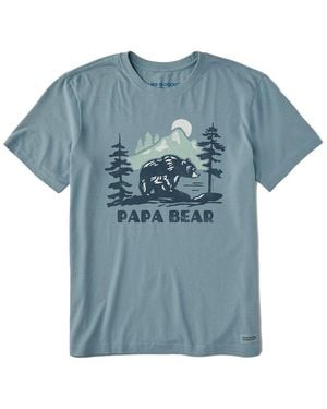Life Is Good. Crusher Lite T-Shirt - Blue