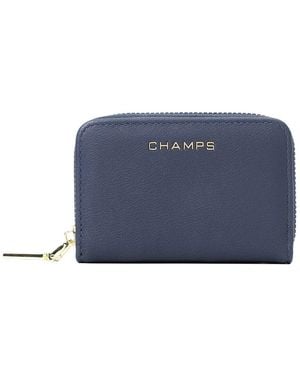 CHAMPS Iconic Card Holder - Blue