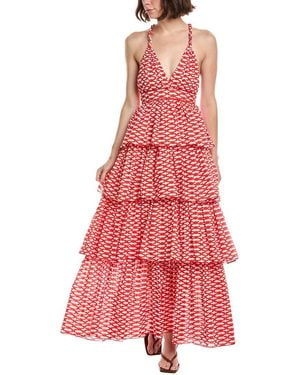 Ro's Garden Nevada Maxi Dress - Red
