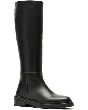 La Canadienne Lya Leather Boot - Black