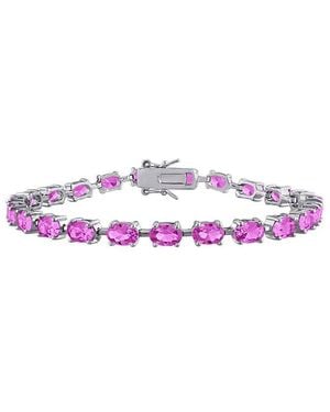 Rina Limor 13.34 Ct. Tw. Lab-Grown Sapphire Tennis Bracelet - Purple