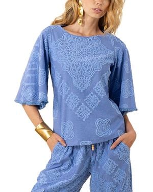Hale Bob Leyla Blouse - Blue