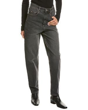 Madewell Stretch Flare Crop Coastal Wash Jean - Black
