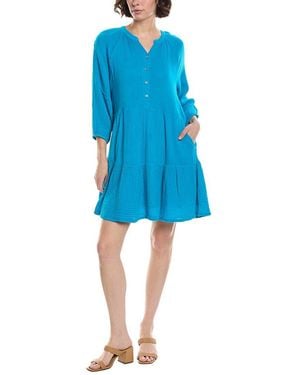 Michael Stars Sonia Mini Dress - Blue