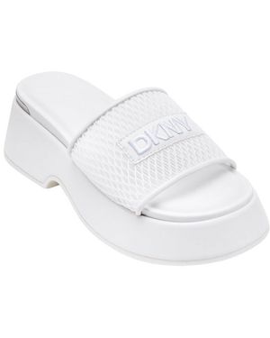DKNY Iredell Slide Sandal - White