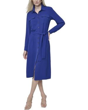 DKNY Shirt Dress - Blue