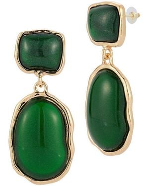 Sphera Milano Plated Earrings - Green