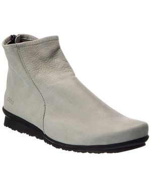 Arche Baryky Leather Bootie - Gray