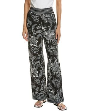 tyler boe Gianna Linen-Blend Pant - Black