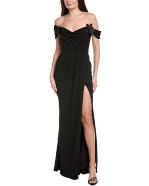 Marchesa Gown - Black