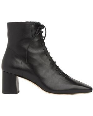 LK Bennett L. K.Bennett Arabella Leather Ankle Boot - Black