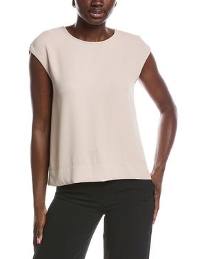 Joseph Ribkoff Sleeveless Blouse - White