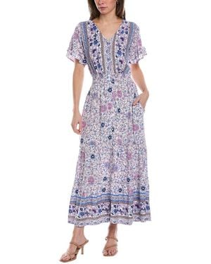 Walker & Wade Christina Maxi Dress - Purple