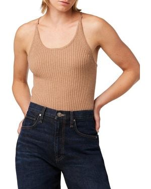 Hudson Jeans Knot Back Sweater Tank - Blue