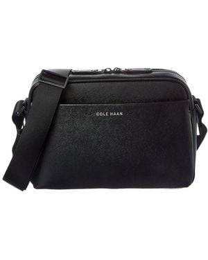 Cole Haan Sloane Leather Camera Bag - Black
