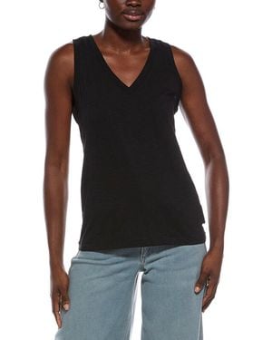 Madewell Whisper V-Neck Tank - Black