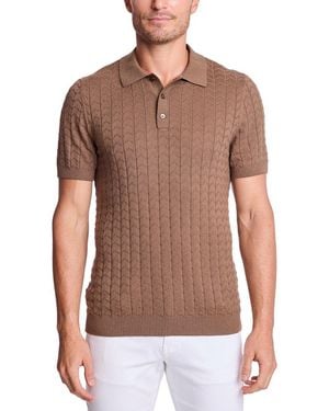 Paisley & Gray Polo Shirt - Brown