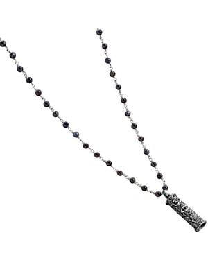 Karma and Luck Tiger Eye Cz Lariat Necklace - White
