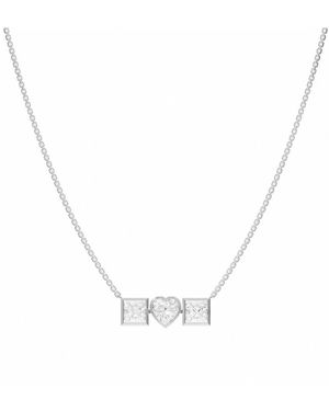 Lab Grown Diamonds 14K 3.75 Ct. Tw. Lab-Grown Diamond Necklace - White