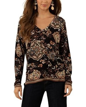 Hale Bob Knit Top - Black