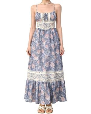 Linda Charm Maxi Dress - Purple
