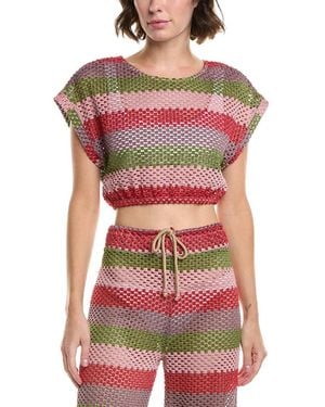 PQ Swim Renne Crop Top - Red
