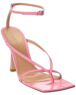 Bottega Veneta Stretch Leather Sandal - Pink