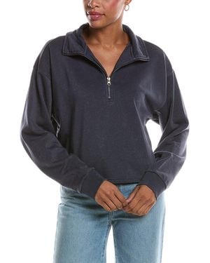 Chaser Brand French Terry Ithaca Half Zip Jumper - Blue