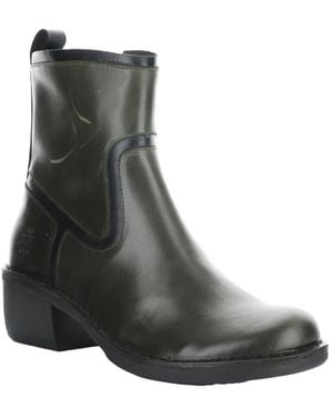 Fly London Mizi Leather Boot - Black