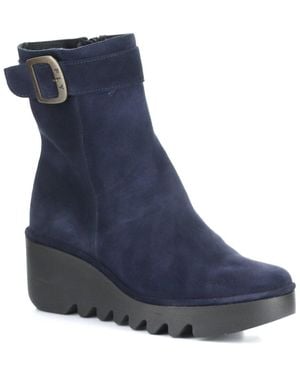 Fly London Bepp Suede Boot - Blue