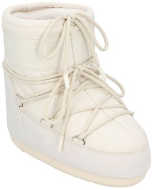 Moon Boot Icon Low Rubber Boot - White