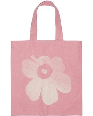 Marimekko Marimekko Vankka Unikko Placement Tote - Pink
