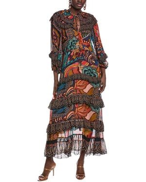 FARM Rio Fall Mix Maxi Dress - Multicolour