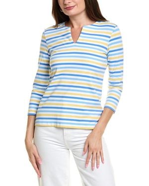 J.McLaughlin Carly Catalina Cloth Top - Blue