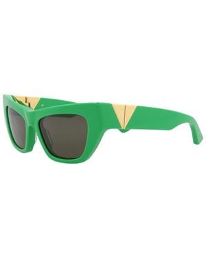 Bottega Veneta Bv1177S 52Mm Sunglasses - Green