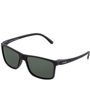 Simplify Norma 54Mm Polarized Sunglasses - Black
