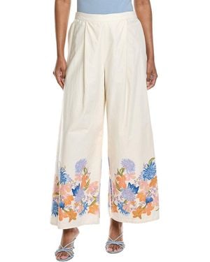 Vince Camuto Wide Leg Pant - Natural