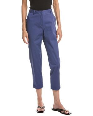Eileen Fisher Petite Tapered Ankle Trouser - Blue