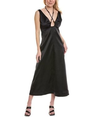 Ganni Halter Dress - Black
