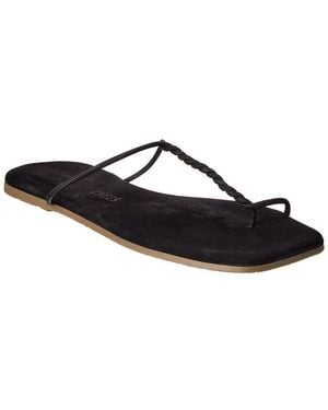 TKEES Simone Suede Sandal - Blue