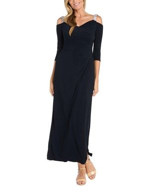 R & M Richards Gown - Blue