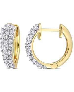 Rina Limor 10K 0.83 Ct. Tw. Sapphire Clip-On Earrings - Metallic