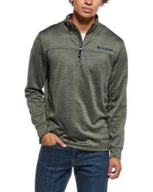 COSTA APPAREL Harbor 1/4-Zip Fleece Pullover - Grey