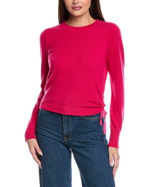 Isla Eloise Cinched Side Cashmere Jumper - Red