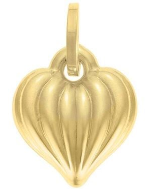 Italian Gold 14K Charm Pendant - Metallic