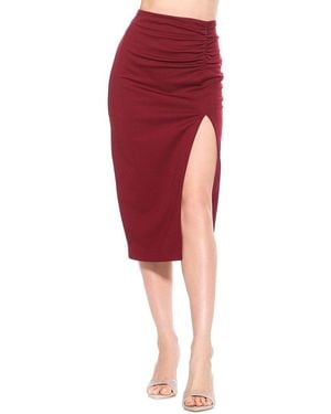 Alexia Admor Zayla Pencil Skirt - Red
