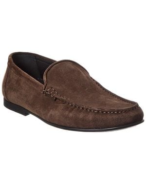 Bally Craxon Suede Loafer - Brown