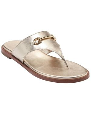 Cole Haan Flynn Leather Thong Sandal - White