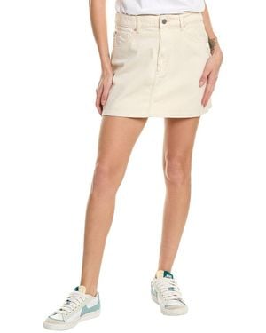 DL1961 Alma Mini Skirt - White