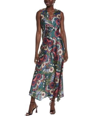 Sam Edelman Floral Max Dress - Green